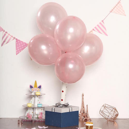 Pearl Pink Balloon Bouquet